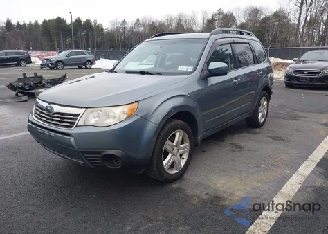 2009 Subaru Forester 2.5X from USA, damaged, VIN JF2SH63669H718494